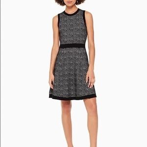 Kate Spade out west mod plaid sweater dress